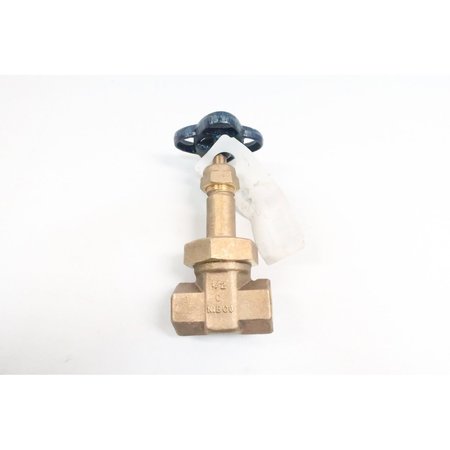 Nibco Manual 300 Bronze Threaded 1/2In Npt Wedge Gate Valve T-174-A